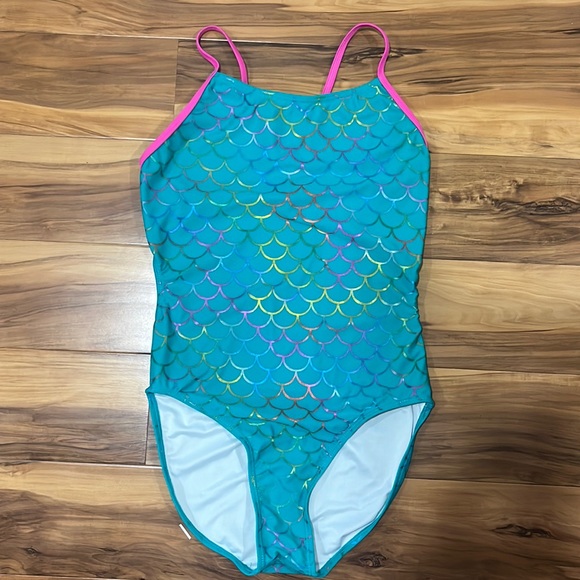 Sporti mermaid pattern one piece swimsuit - Picture 4 of 5